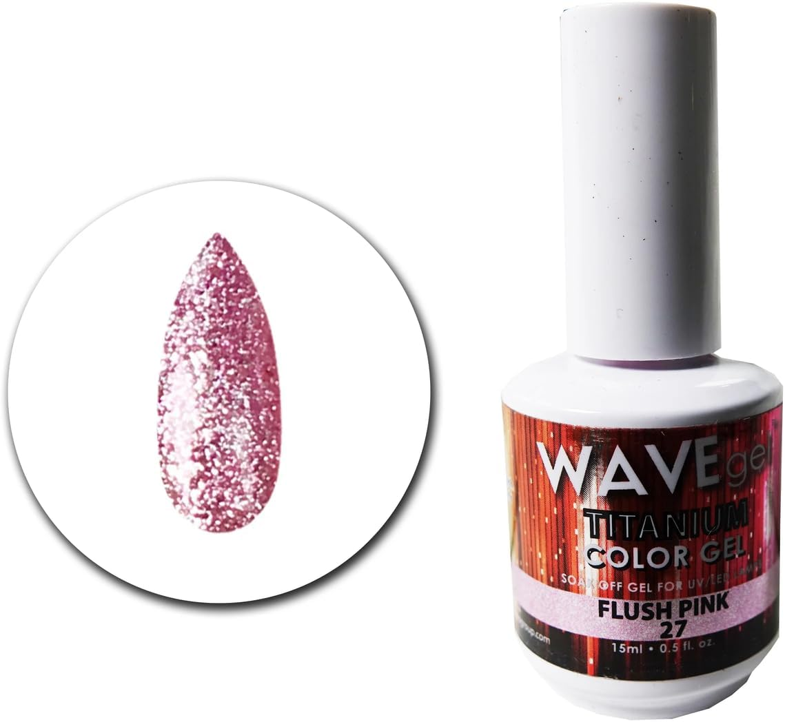 WAVE Gel Titanium 27 Flush Pink 15Ml