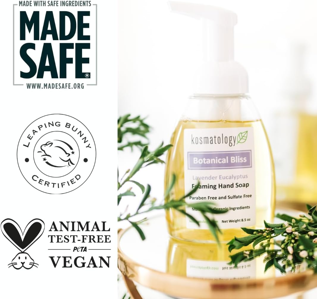 Kosmatology - Botanical Bliss Foaming Hand Soap Lavender Eucalyptus - 8.5 Oz. image number 2