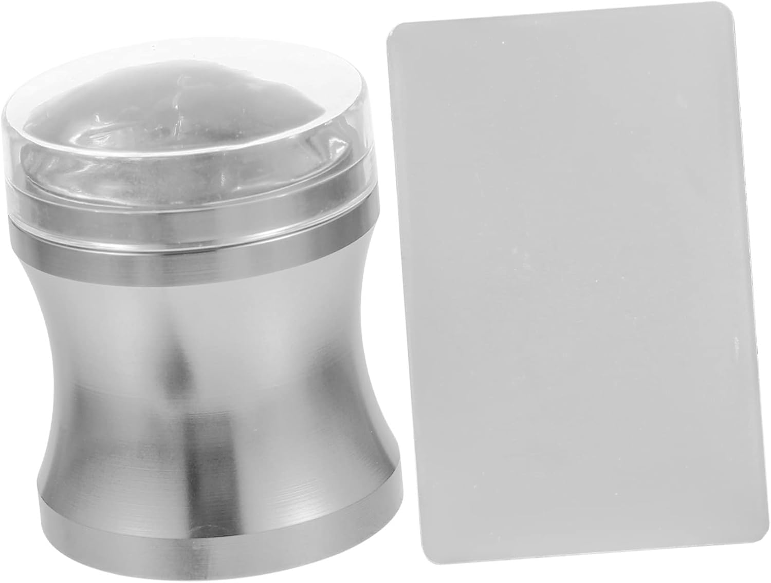 Silicone Stamp for Nail Art Stamper Nail Art Tools Diy Manicure Includes And image number 5