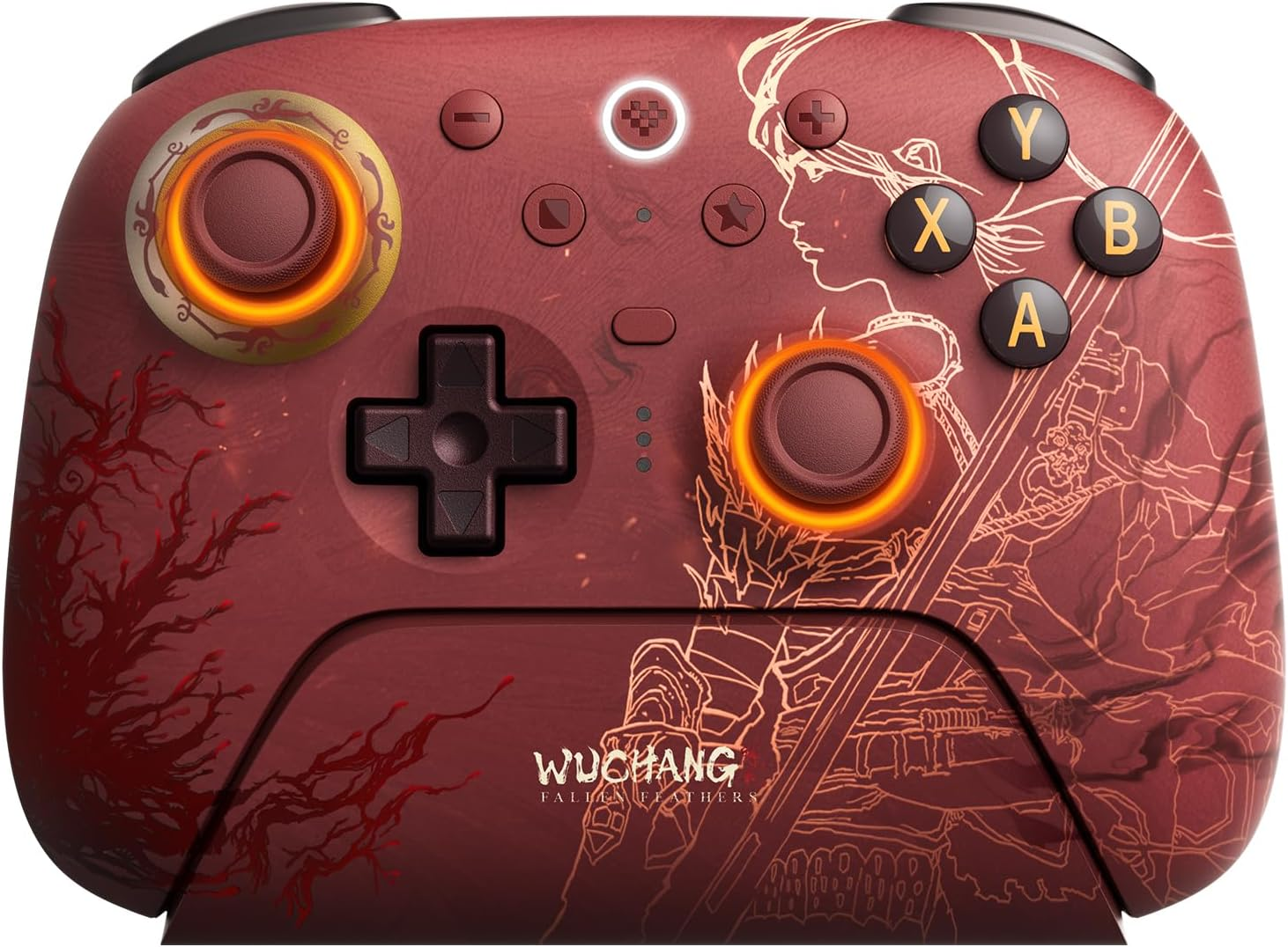 8Bitdo Ultimate 2 Wireless Controller for Windows & Android, Gaming Controller with TMR Joysticks, Switchable Hall Effect/Tactile Triggers, RGB Fire Ring, 8Speed Tech - WUCHANG: Fallen Feathers image number 4