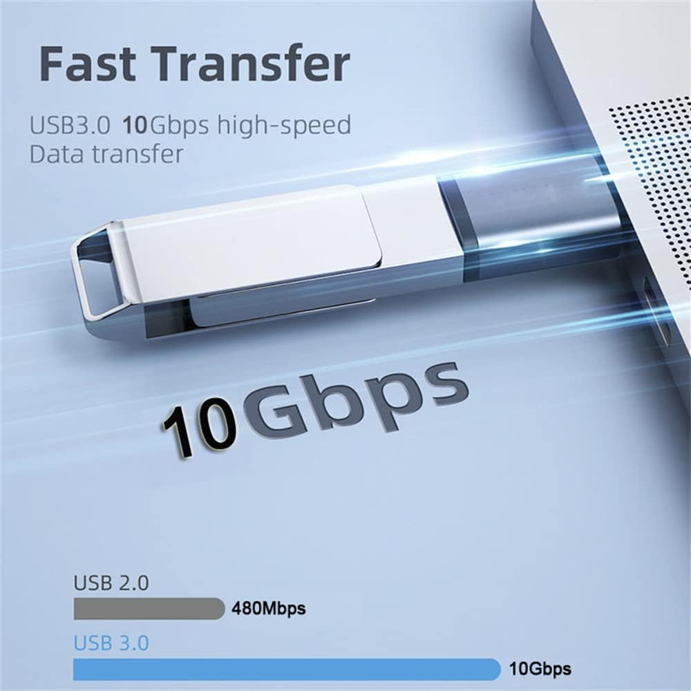 NFHK USB-C USB 3.1 Type C Female to USB 3.0 a Female Data Adapter 10Gbps Data Power for Laptop Tablet Phone image number 1