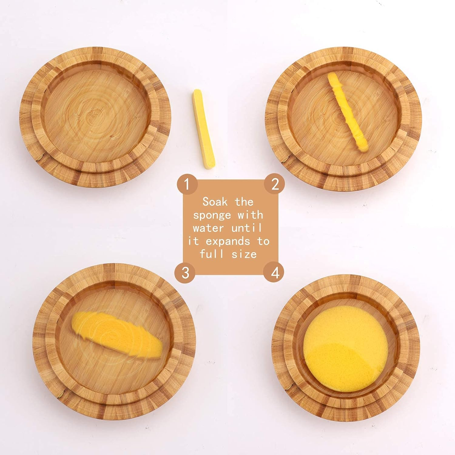 60 Pcs Facial Sponge Compressed Face Cleansing round Face Sponge Pads Exfoliating Spa Massage Sponges Makeup Tool for Facial Makeup Removal Wash Sponges for Women 5 Colors image number 5