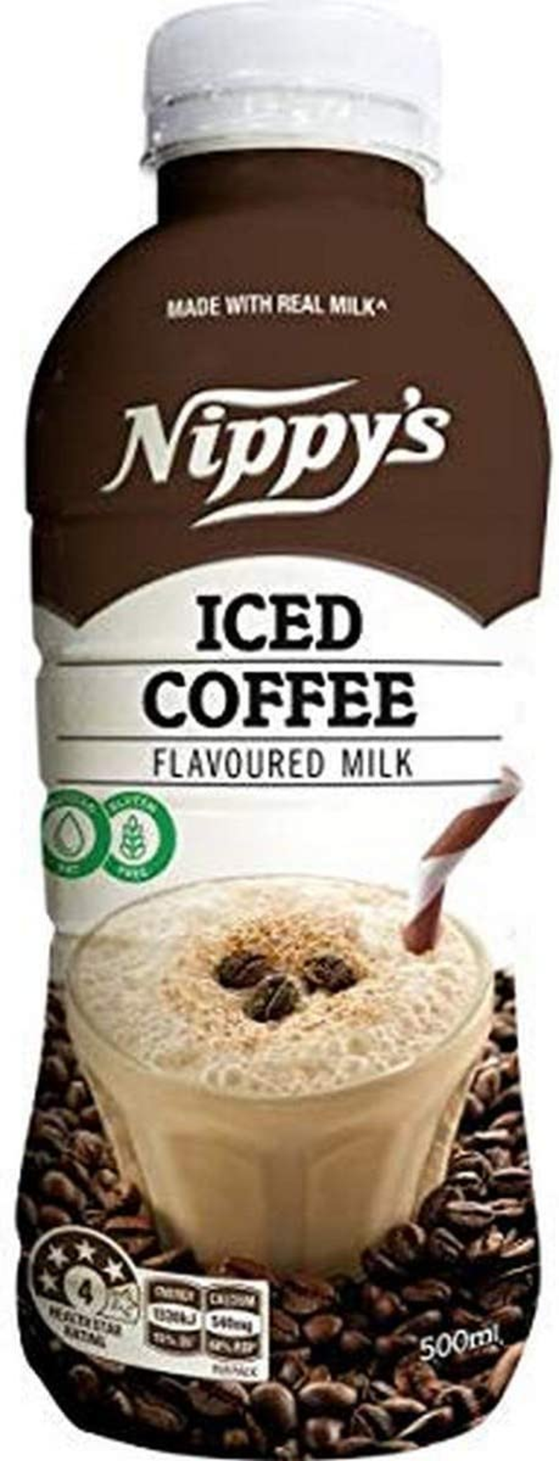 NIPPY'S 500Ml Bottles Iced Coffee Flavoured Milk, 12 X 500 Ml image number 2