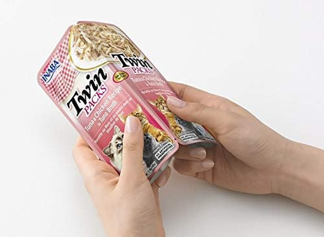 Inaba Cat Twin Packs Chicken in Chicken Broth Cat Treat, 80 G (Pack of 6)