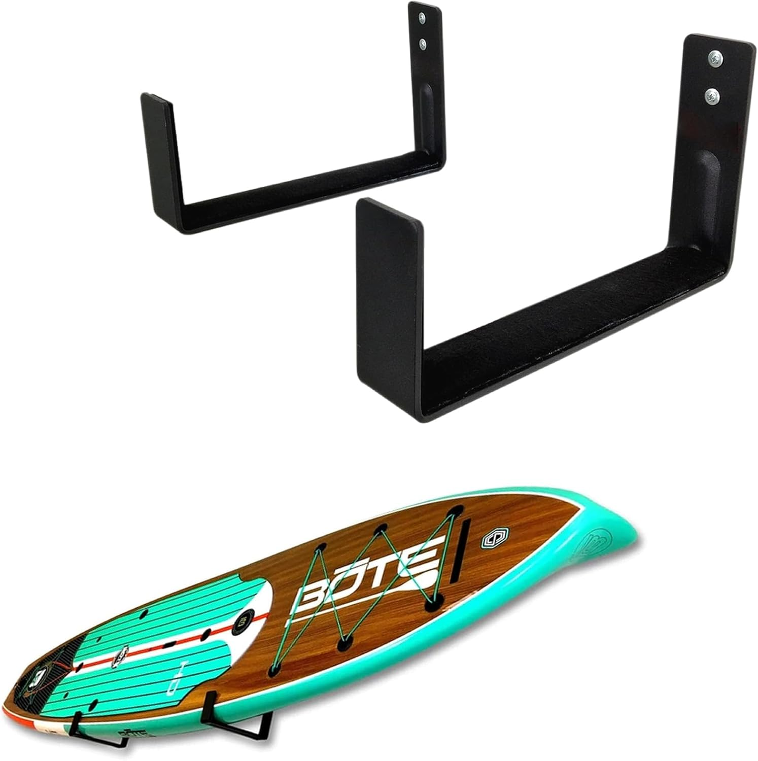 Storeyourboard Naked SUP, the Original Minimalist Paddleboard Wall Storage Rack image number 4