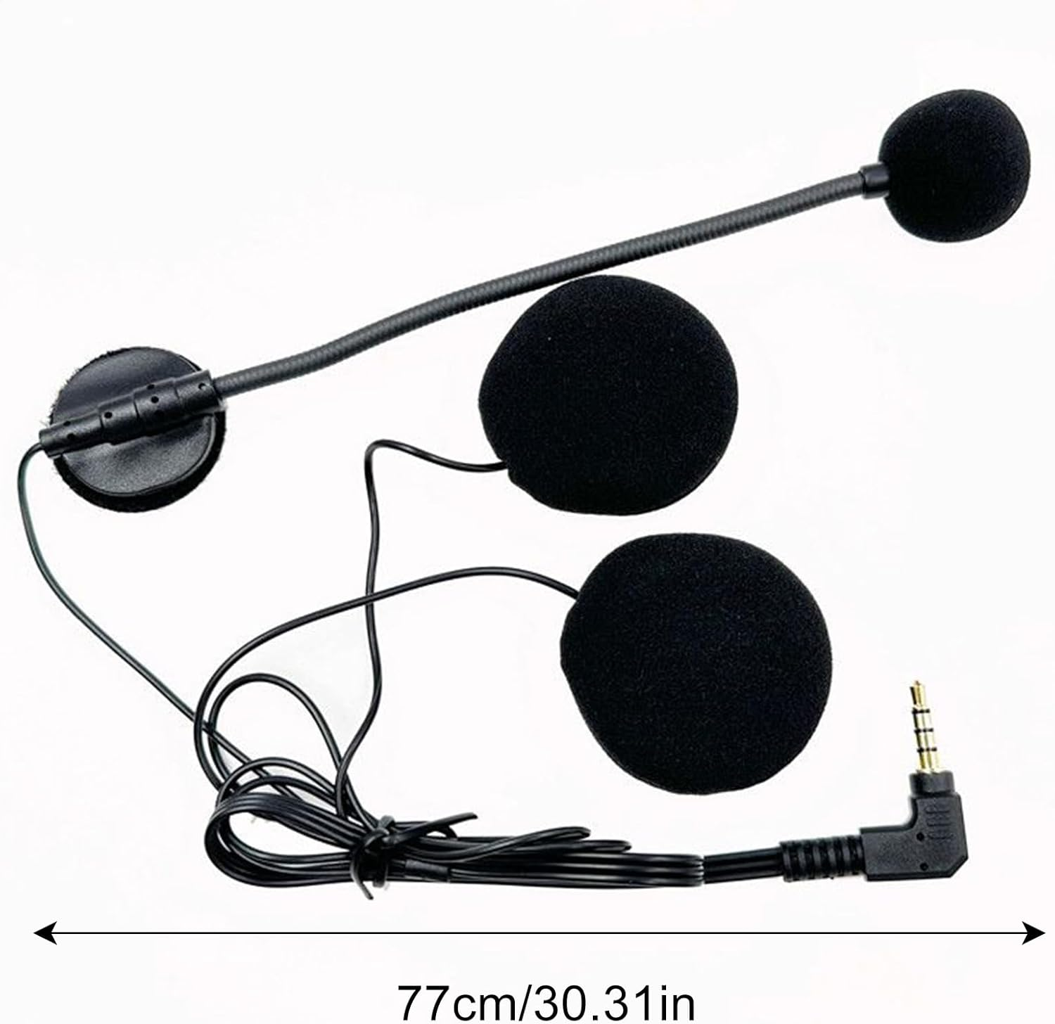 Dirtbike Helmet Speakers | Motorcycle Helmet Speakers - Modular Intercom High-Definition Audio Earbuds Set for Riding Racing Dirtbike Snowmobile Street Riding image number 5