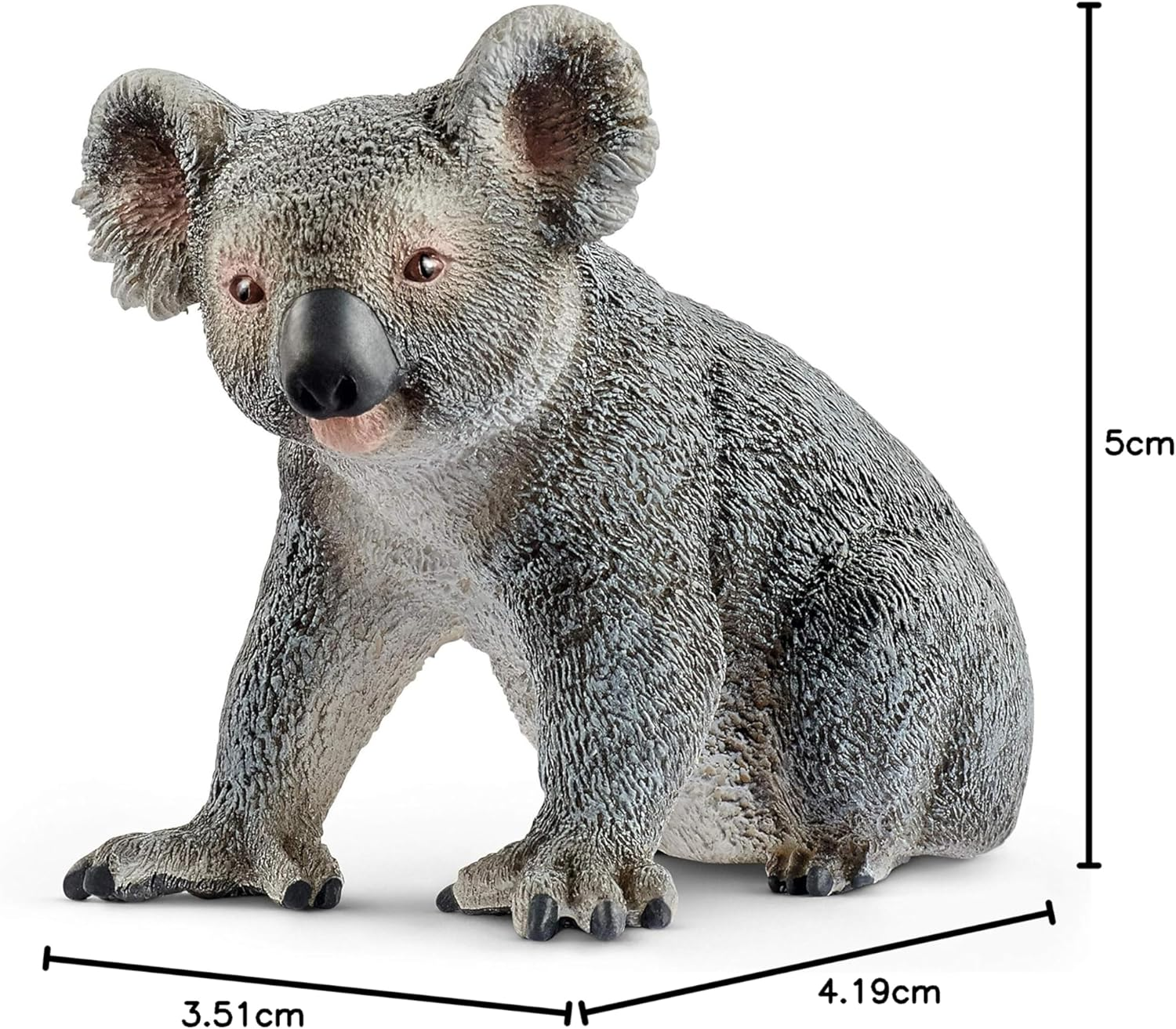 Schleich Wild Life, Animal Figurine, Animal Toys for Boys and Girls 3-8 Years Old, Koala Bear 2 Inches image number 1