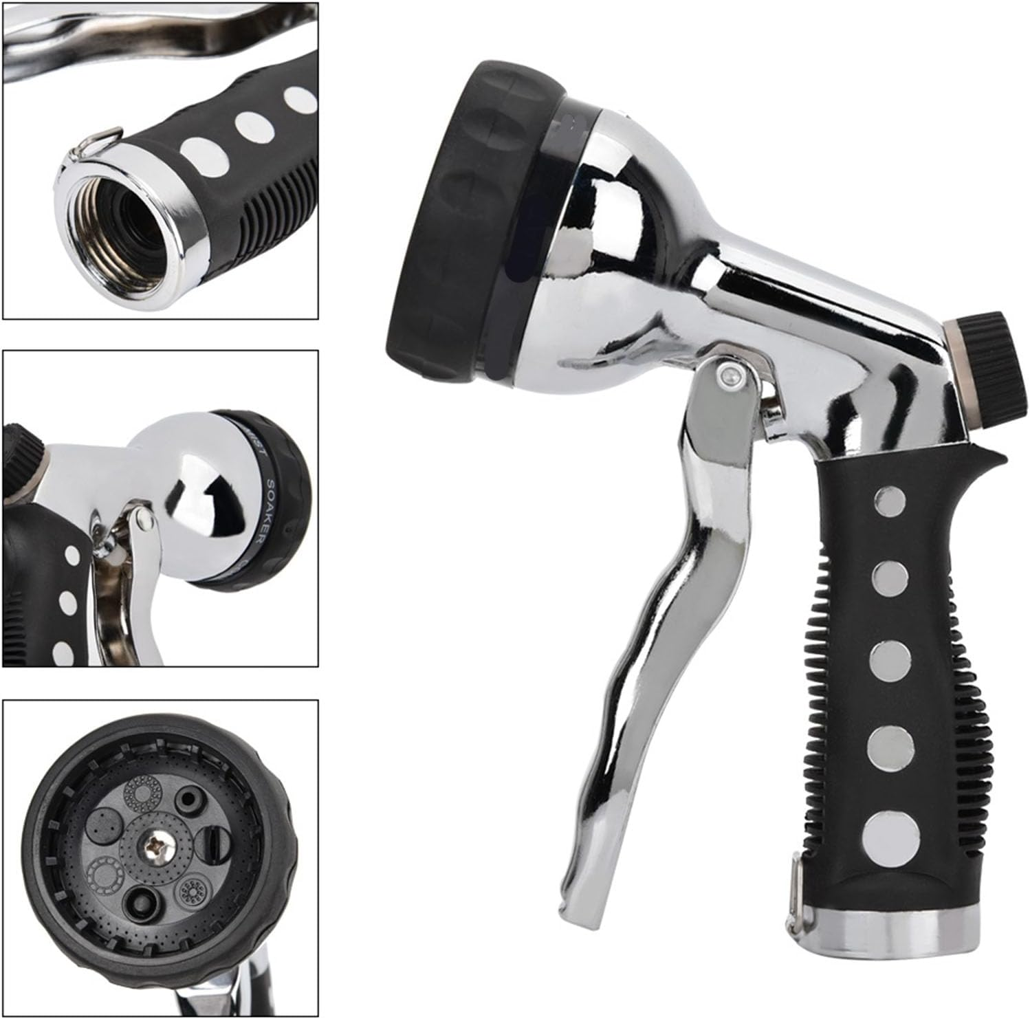 High Pressure Multifunction Water Gun Hose Nozzle for Car Washing Garden Spraying