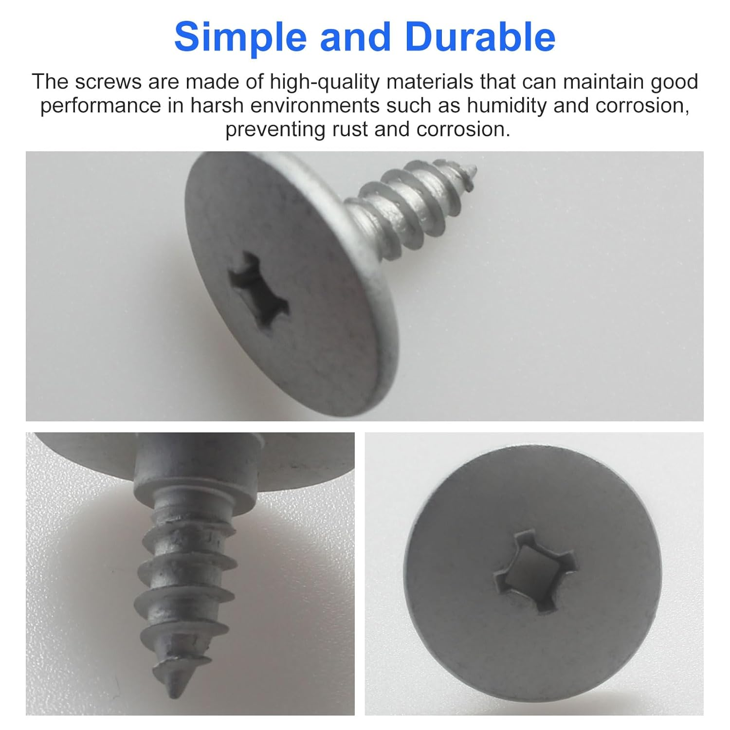 3310724.0040000002 Air Conditioner Shroud Screw （10 Pcs） Fits for Dometic Brisk II and Penguin II Roof Top Air Conditioners image number 2