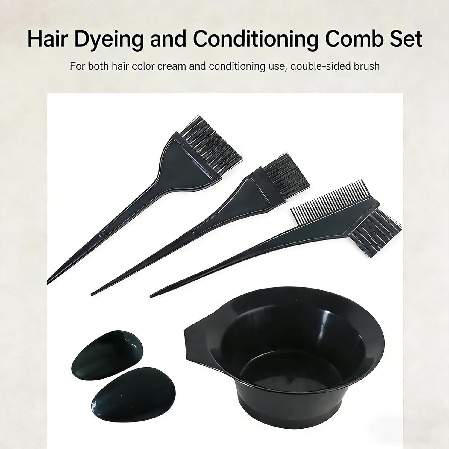 Yxvyxymyxxg​ DIY Hair Wicking Kit - Reusable Styling Set with Silicone Cap, Hat, Brush & Gloves for Sunburst Hair Design, for Women image number 6