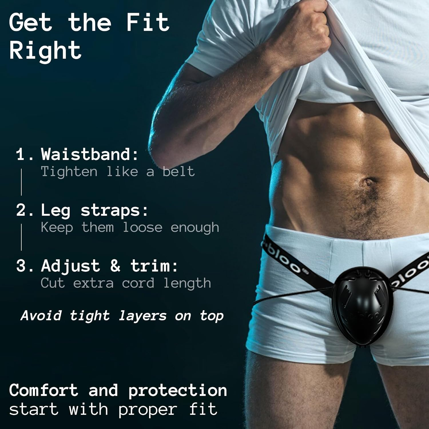 Lobloo Thai Cup 2.0 &ndash; Professional Athletic Cup for MMA, Muay Thai & Contact Sports | Engineered Performance Protection | Slim Lock Fit, Lightweight Freedom | Made in Sweden image number 2