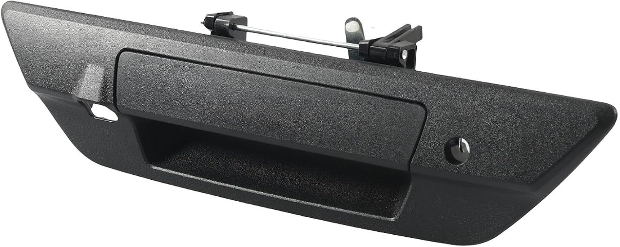 Mqetly Tailgate Door Handle 69090-0K090 Vehicles Tail Gate Handle Car Part 69090-0K110 69090-0K100 for Hilux Revo 2015-2018, Black