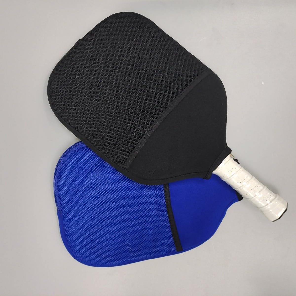 Pack of 2 Neoprene Racket Case Table Tennis Racket Case with Mesh Bag Handle Storage Bag