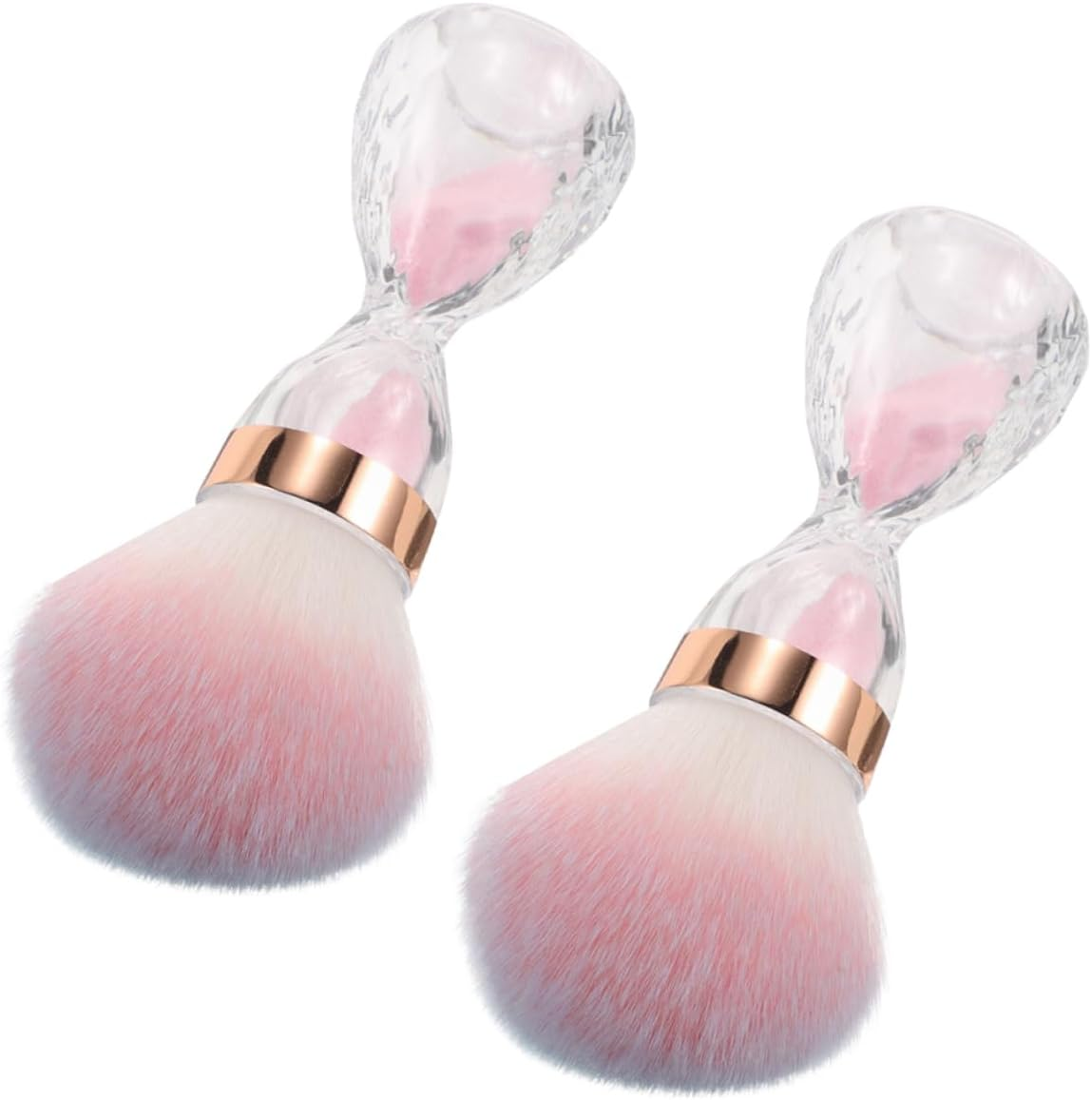 VICASKY 2Pcs Nail Scrubber Brush Hair Coloring Brush Hand Grip Nail Hairdressing Cleaning Tools