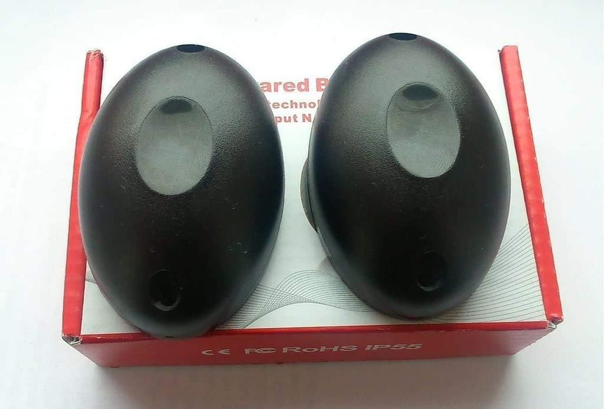 Chamberlain 771REV Compatible Light Barriers, Pair of External Universal Photocells / Infrared IR Security Sensor 12-24 Vac/Vdc, NO/NC. Range: up to 20 M image number 2