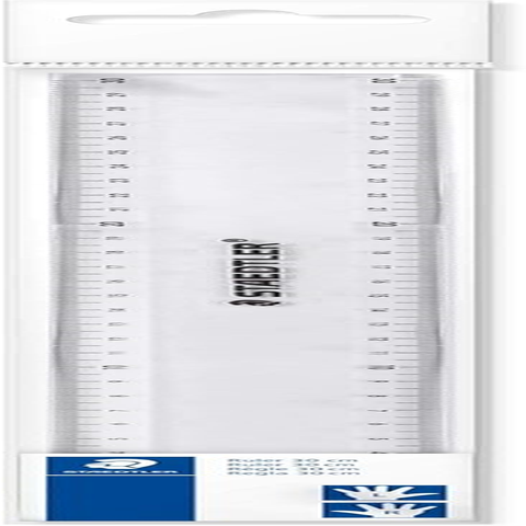 Staedtler Plastic Ruler, Clear, 30 Cm Length Pack of 20 Rulers