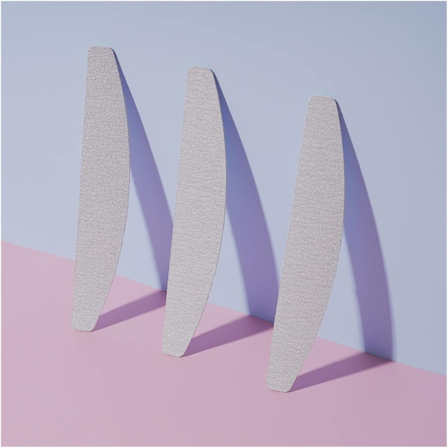 TRUSTTWO 50/100PCS Grey Professional Nail Files 100 180 240 Bulk Removalble Pads with Metal Handle Stainless Steel Thicken EVA Sandpaper the New (Color : Army Green) image number 4