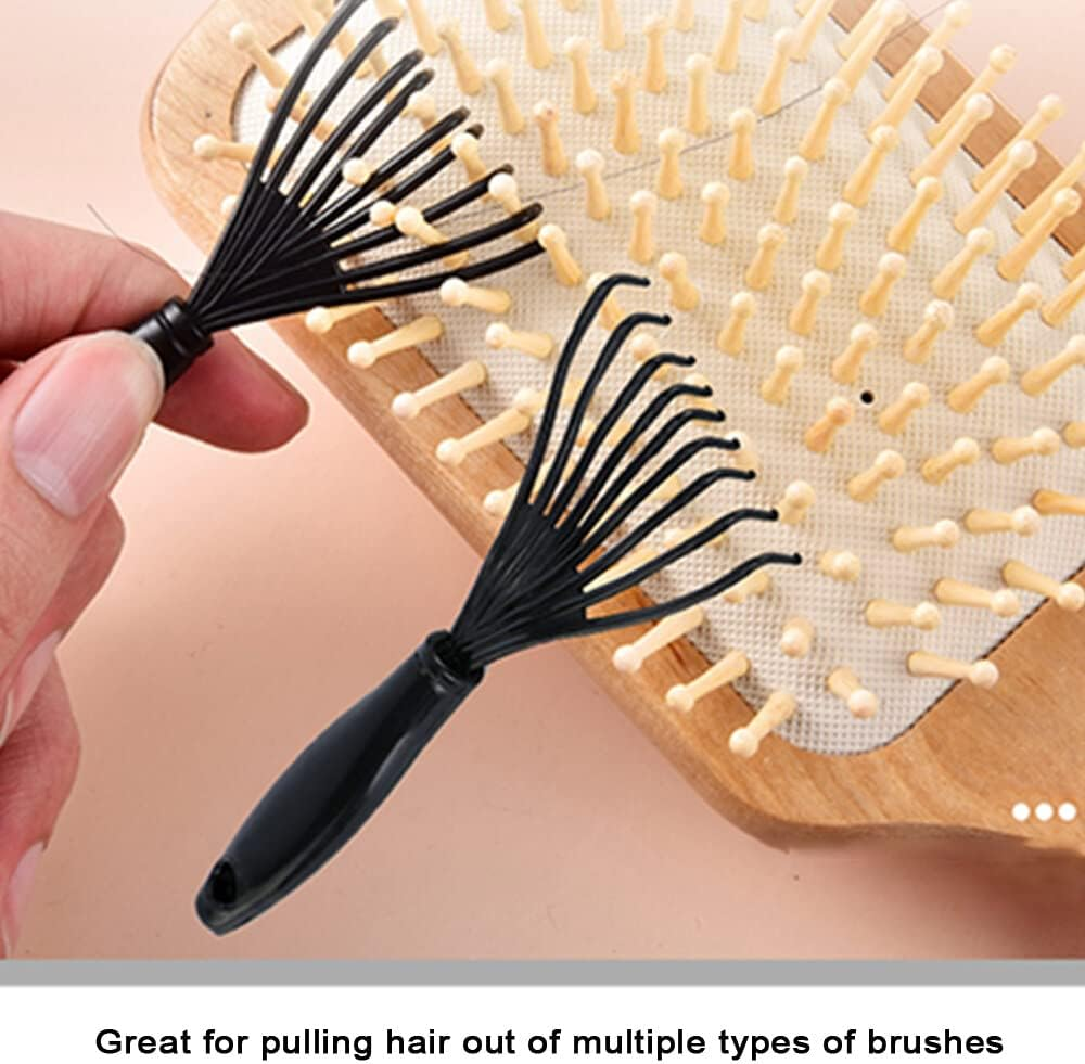 Xinyee Hair Brush Cleaner Rake Comb Cleaning Brush for Removing Hair Dust Home and Salon Use image number 4
