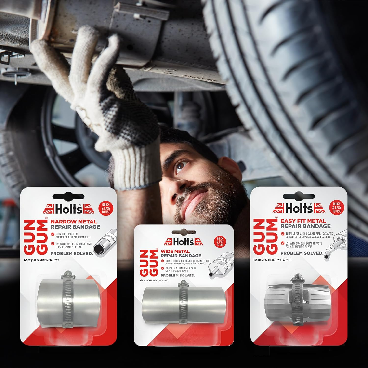 Holts Flexiwrap Straight Pipe Repair image number 2