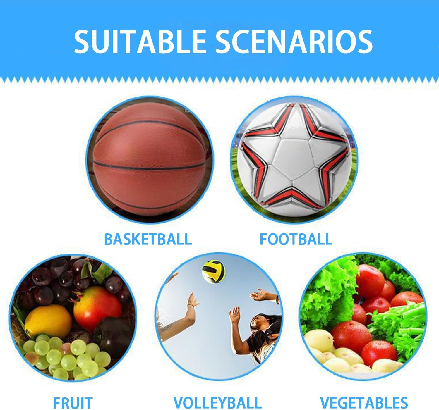 2 Piece Set of Ball Bags,Sports Storage,Basketball,Football,Volleyball Mesh Carry Bags,Nylon Mesh Ball Pockets (Black, Yellow) image number 3