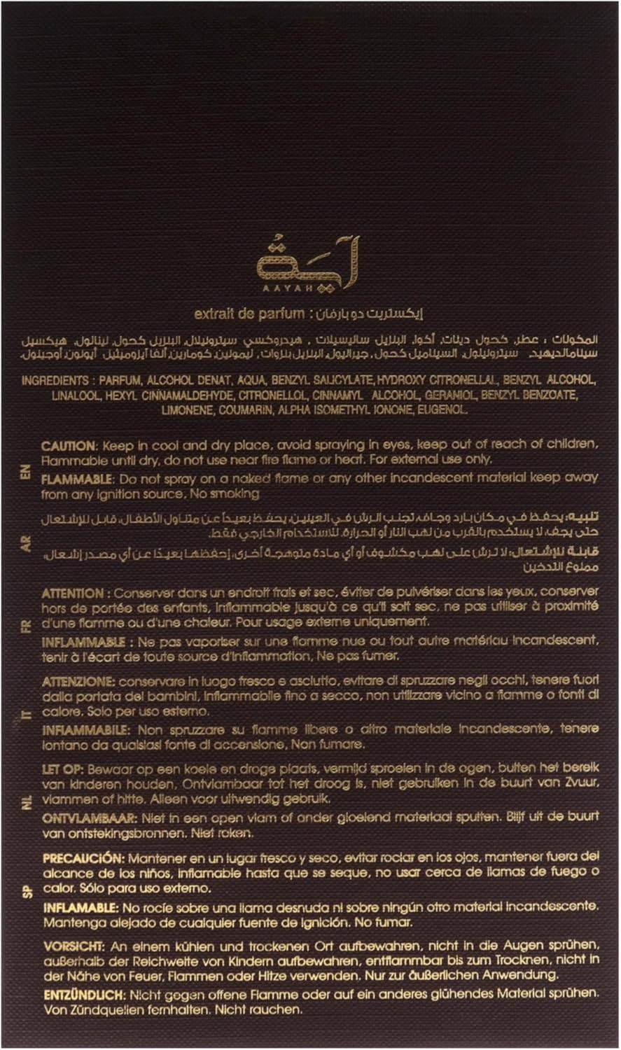 Aayah by Ahmed Al Maghribi for Unisex - 1.69 Oz Extrait De Parfum Spray image number 1