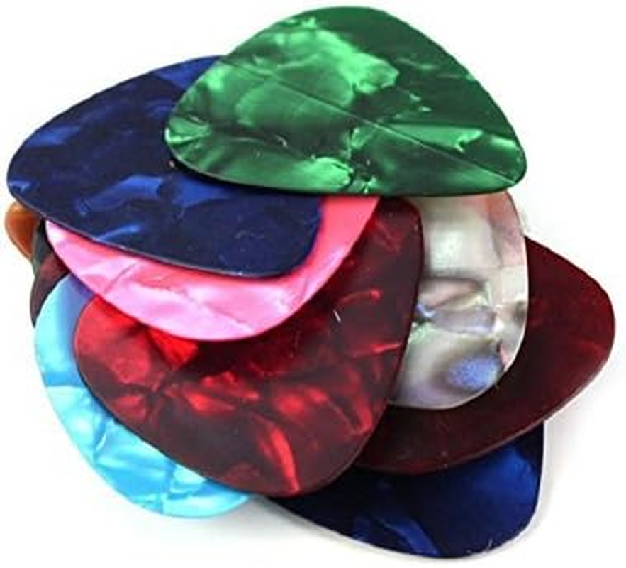 HIGHROCK Stylish Colorful Celluloid Guitar Picks Plectrums for Guitar Bass (20 0.46Mm) image number 2