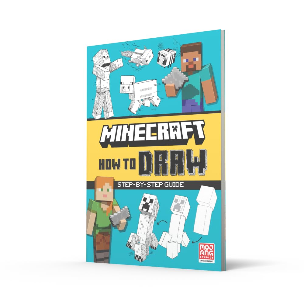 Minecraft How to Draw: an Official Minecraft Drawing Book, Fully Illustrated with Spaces to Draw on the Page &ndash; Perfect for Arty Kids and Gamers! image number 2
