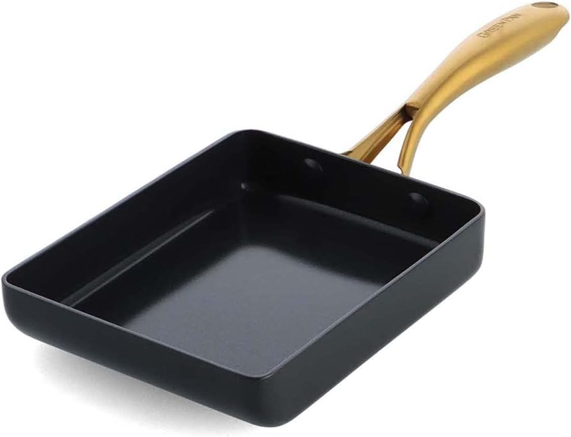 Greenpan Glass Lid, 7.9 Inches (20 Cm), Stainless Steel, Gold Handle, Fully Physically Reinforced image number 2