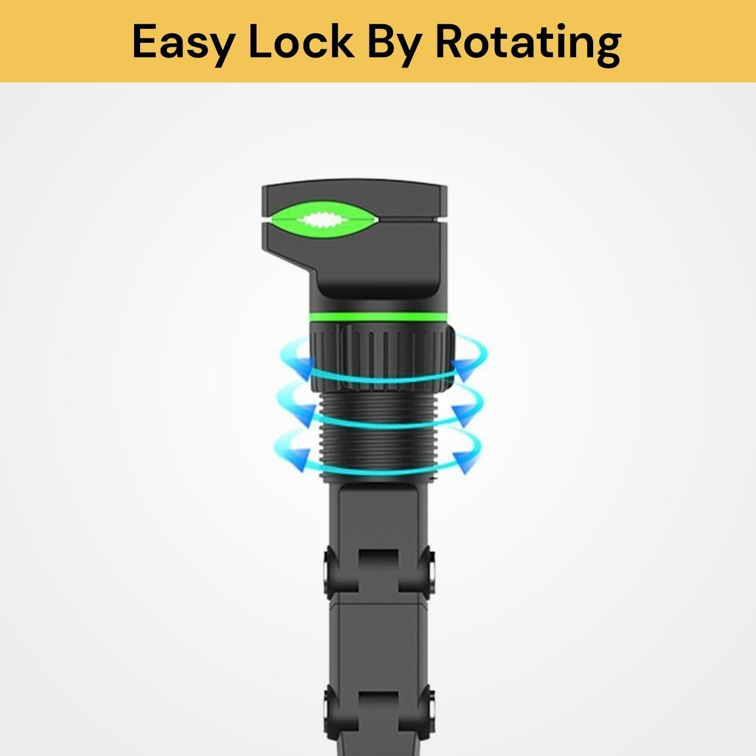 Spendeal Rear View Mirror Phone Holder, Rearview Mirror Phone Holder for Car, 360 Rotatable and Retractable Car Phone Holder Mount, Car Truck Essentials Accessories Compatible with All Cell Phones image number 5