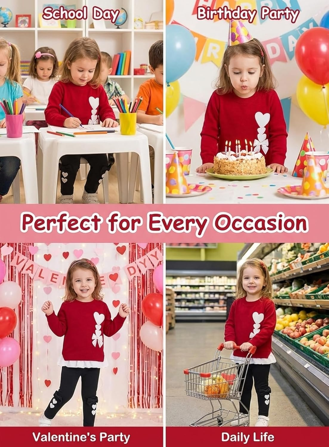 Bomdeals Adorable Cute Toddler Baby Girl Clothing 2Pcs Outfits image number 6