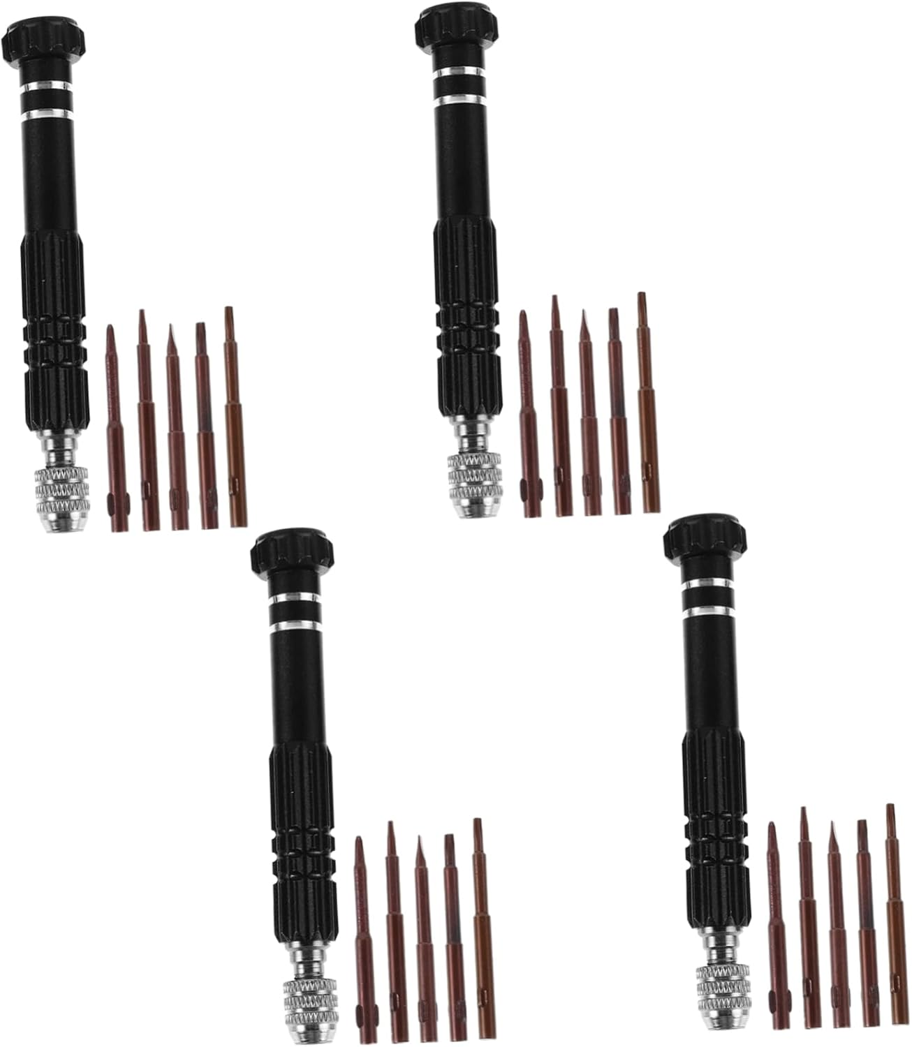 MUELODSIC 4Sets Automotive Screwdriver Bit Kit Carburetor Tool Car Repair Screwdriver Set Electronics image number 4