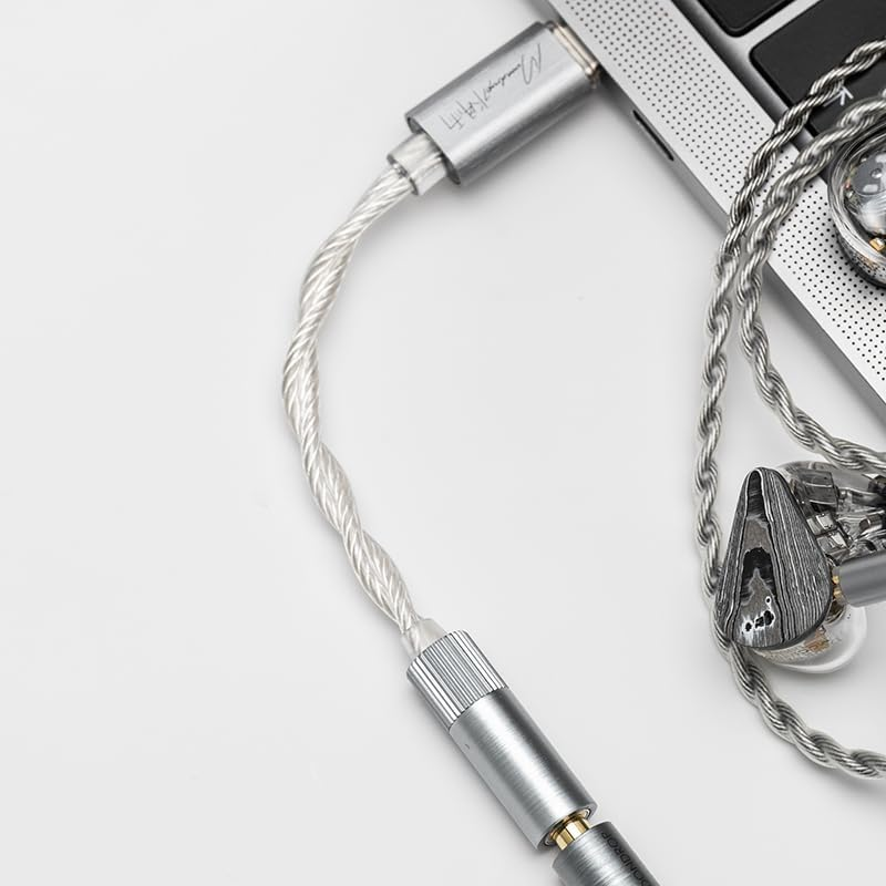 Moondrop Echo-A 32Bit/384Khz Portable USB Type-C to Headphone DAC/AMP with 3.5Mm Audio Jack Adapter image number 5