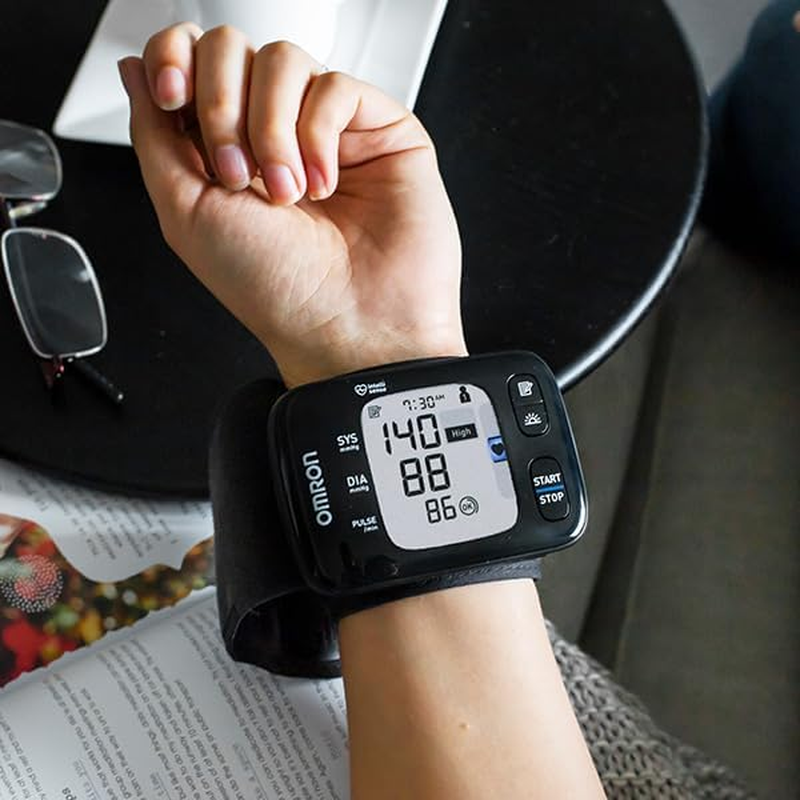 Omron HEM6232T Bluetooth&reg; Wrist Blood Pressure Monitor