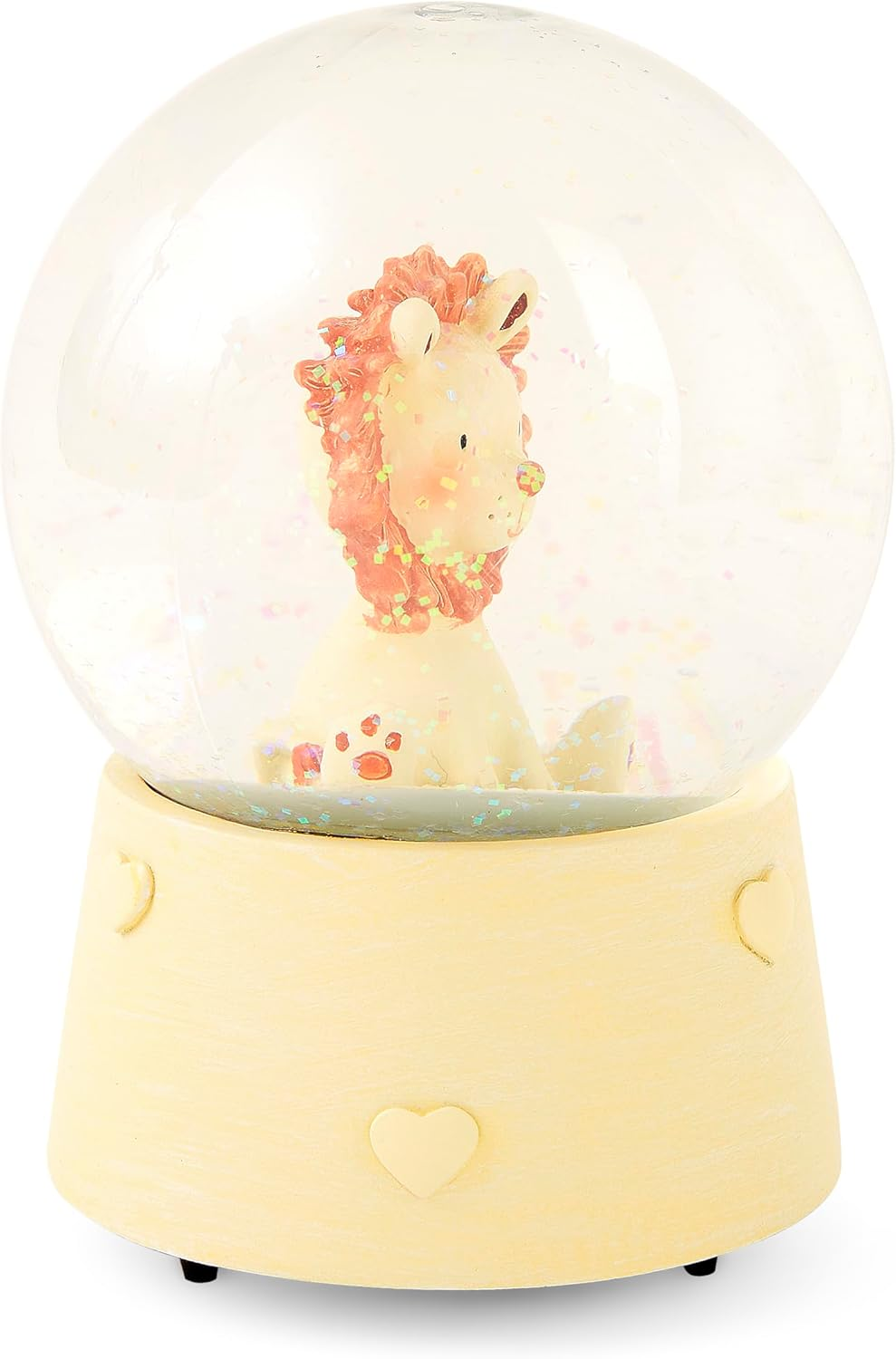 Baby Gift - Lion Musical Snow Globe Suitable for Boys and Girls - Baby Shower Christening Gift image number 3