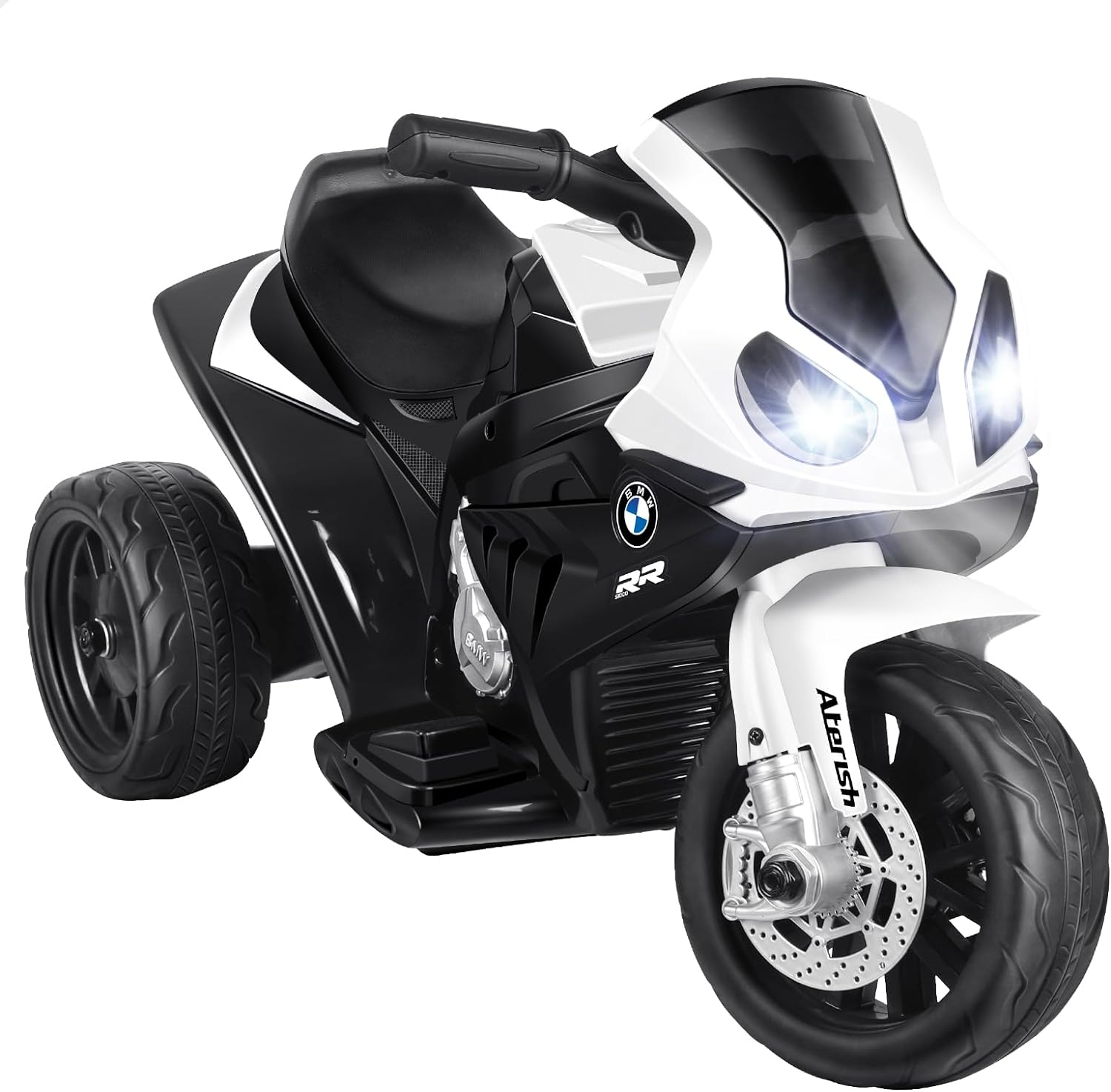 ALFORDSON Kids Ride on Car Motorbike 6V Eletric Motor, Toy Car with Music Player & Brilliant LED Headlights Tail Light, Ride-On Motorcycle Design Toy Vehicle for Toddler, Blue