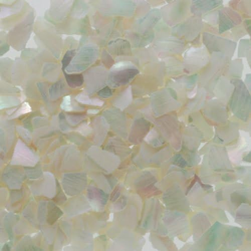 Pika-Ace Powder for Nails, Pika-Ace Shell Grain, S #341, White, 0.04 Oz (1 G), Art Material