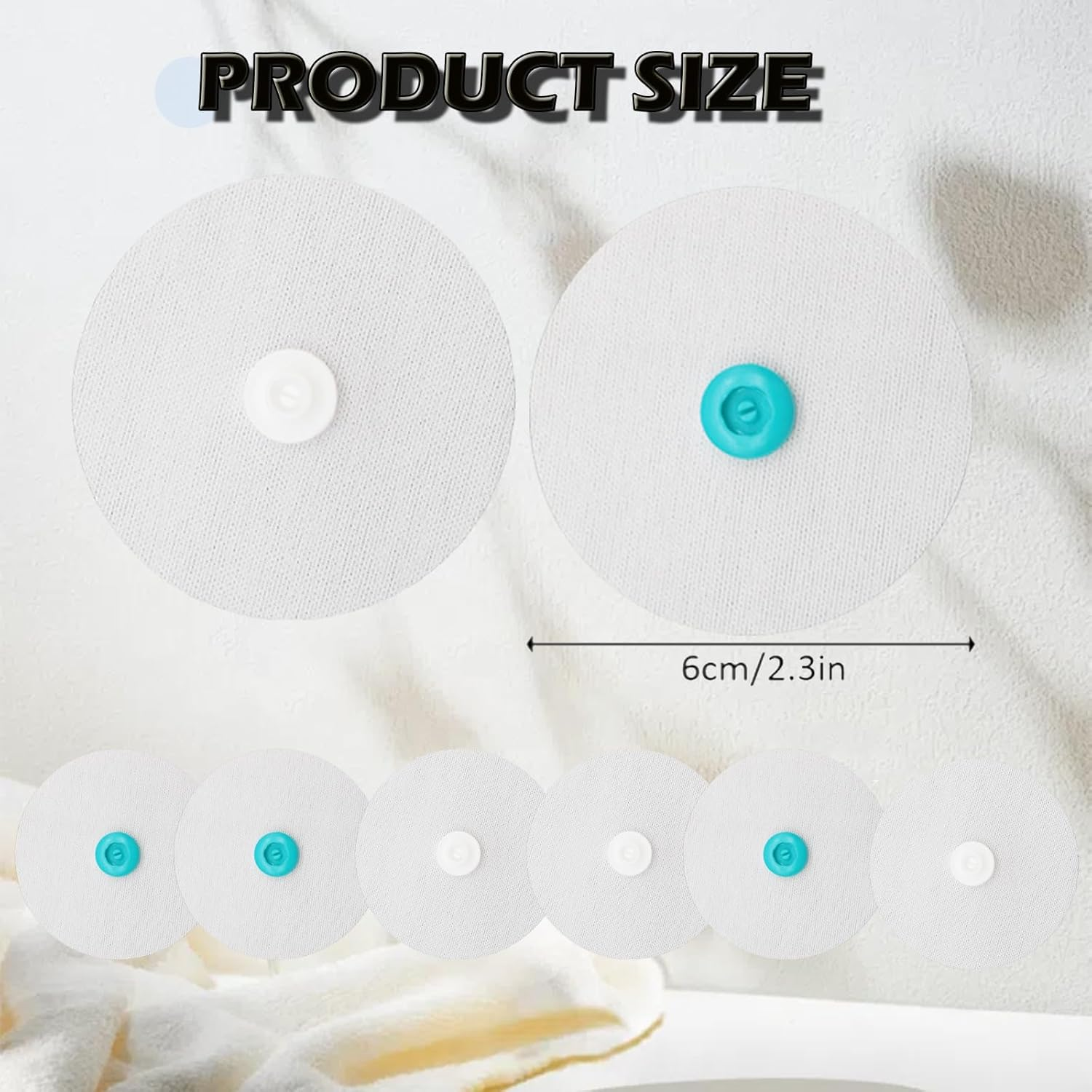 20 Pcs (10 Pairs) Duvet Snaps - Prevent Comforter Duvet Cover Snaps Fasteners - Iiron on Duvet Snaps -Corner Keepers Prevent Duvet from Shifting in the Quilt Cover Fits All Thickness Quilt Sheets image number 4