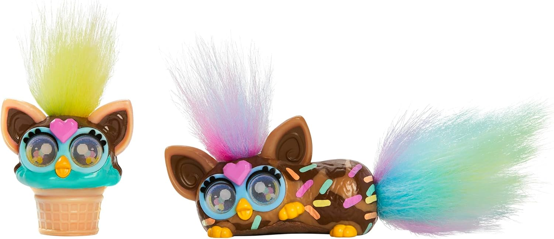 Furby Minis 2 Pack, Series 2 Fashion Theme, Get 2 of 24 Tiny Surprise Toy Figures, 1 Inch Collectibles, Ages 5+