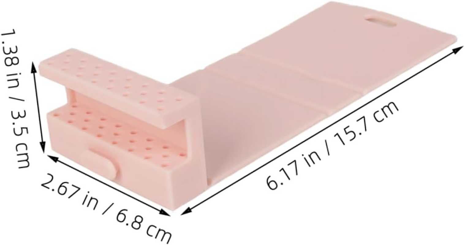 LOORGVEL Nail Drill Bit Holder Stand Nail Art Organizer Manicure for Home Salon image number 5