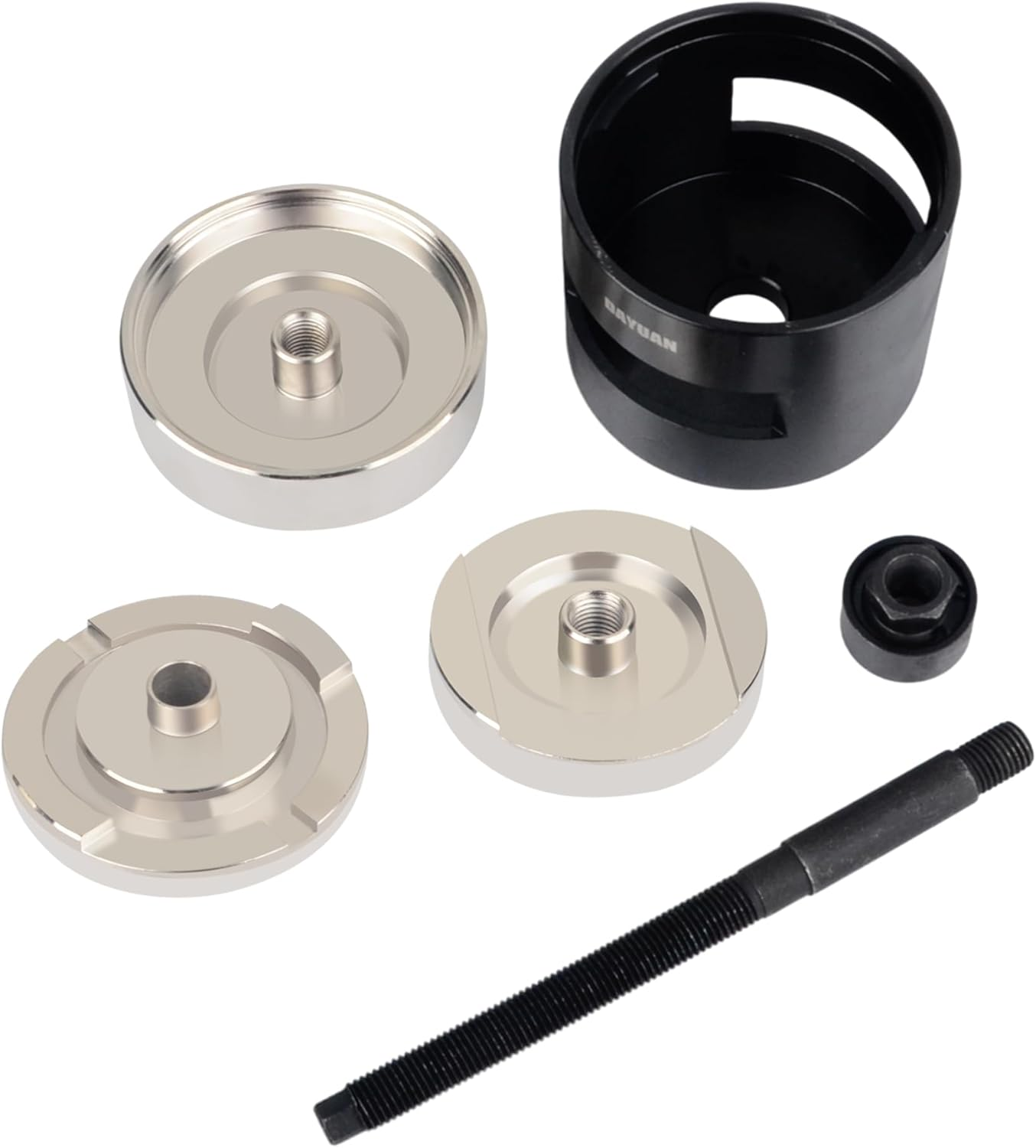 DAYUAN 6Pcs Rear Suspension Subframe Bushing Removal and Installation Tool Kit Set Compatible for BMW X5 E53 1999-2007 image number 1