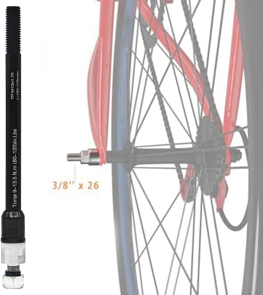 Bike Trailer Thru Axle Adapter for Front Fork 160178Mm P1 0 1 5 1 75 with Enhanced Stability Features (P1.0) image number 5