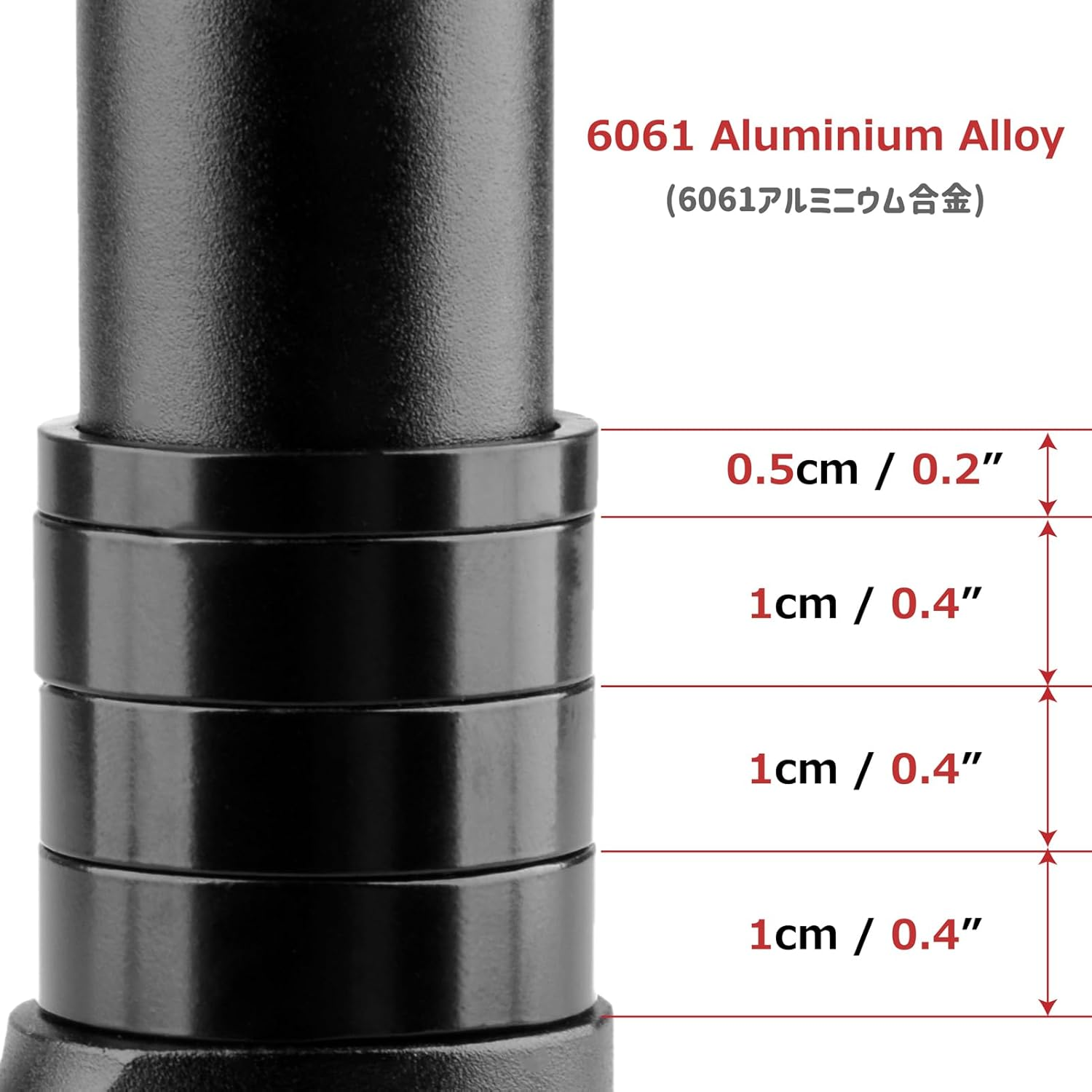 Azarxis Bike Bicycle Fork Stem Extender Bicycle Handlebar Riser Adaptor Extension MTB Aluminium Alloy Head up Adapter image number 6