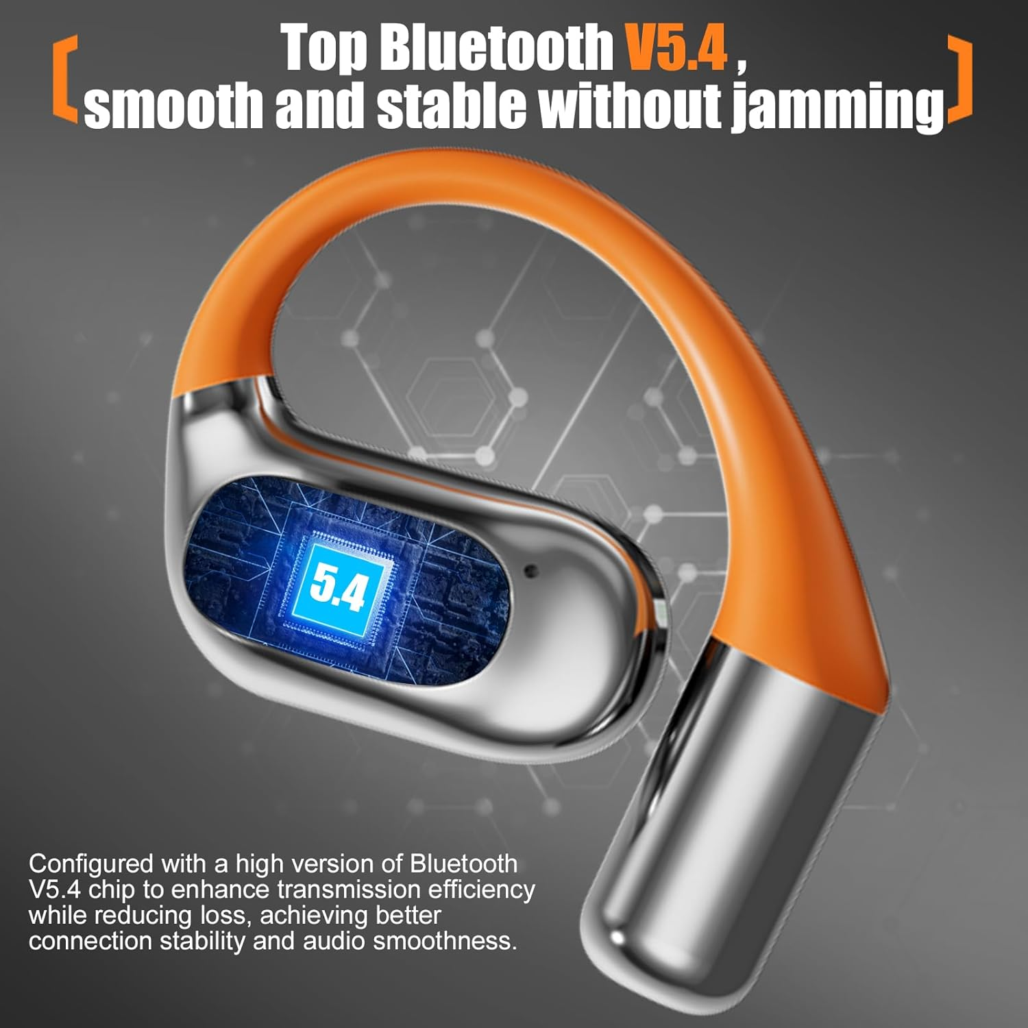7JI AI Language Bluetooth 5.4 Translation Earbuds, Real-Time Translatior Earbuds with 144 Languages Support Music and Calling, Translation Headphone Translating Device for Travel Business and Learning