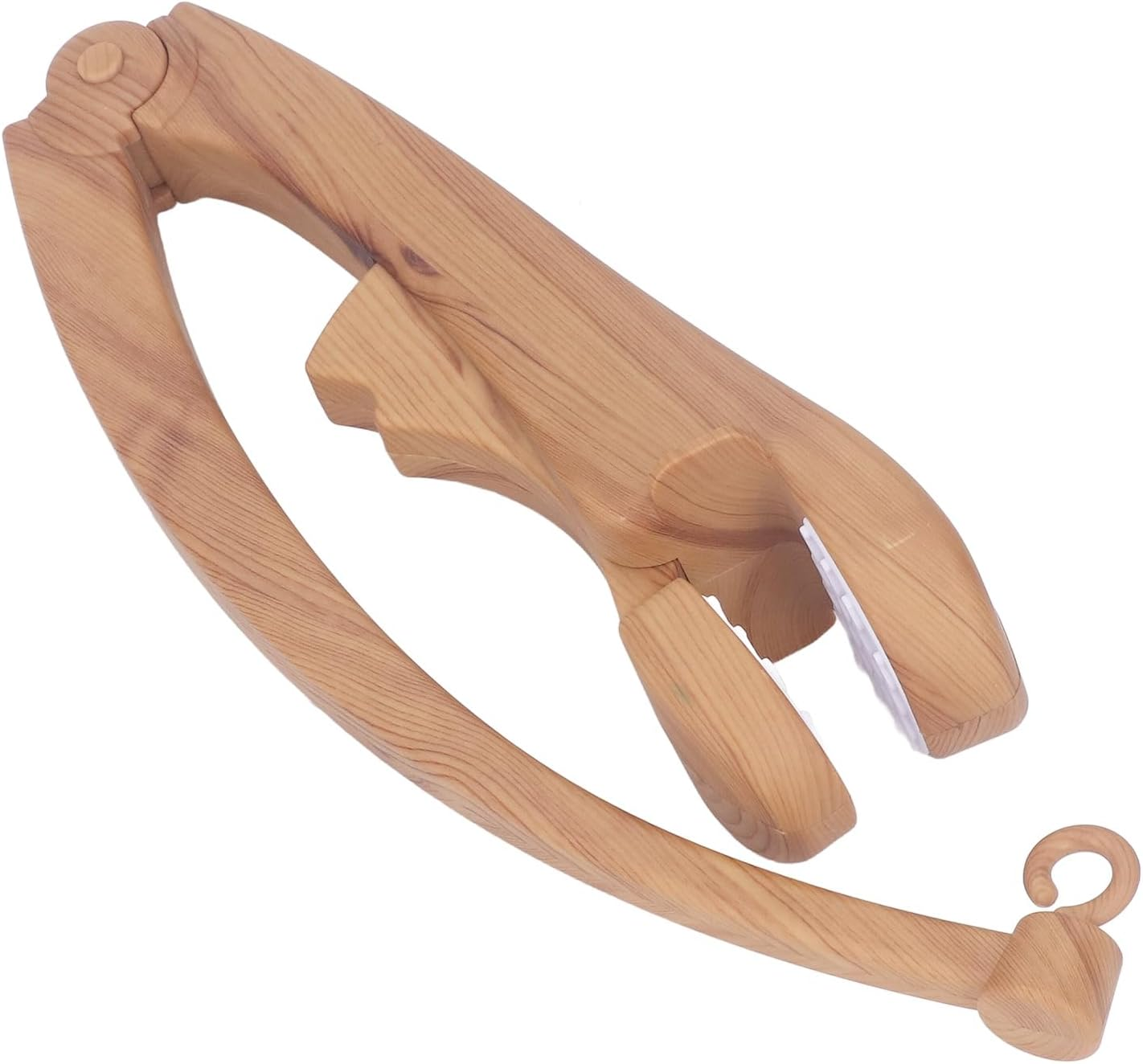 Stable Crib Mobile Arm Imitation Wood Grain Foldable Crib Mobile Holder Arm for Toys Attachments, Easy to Carry in Nursery Premium Plastic Material image number 2