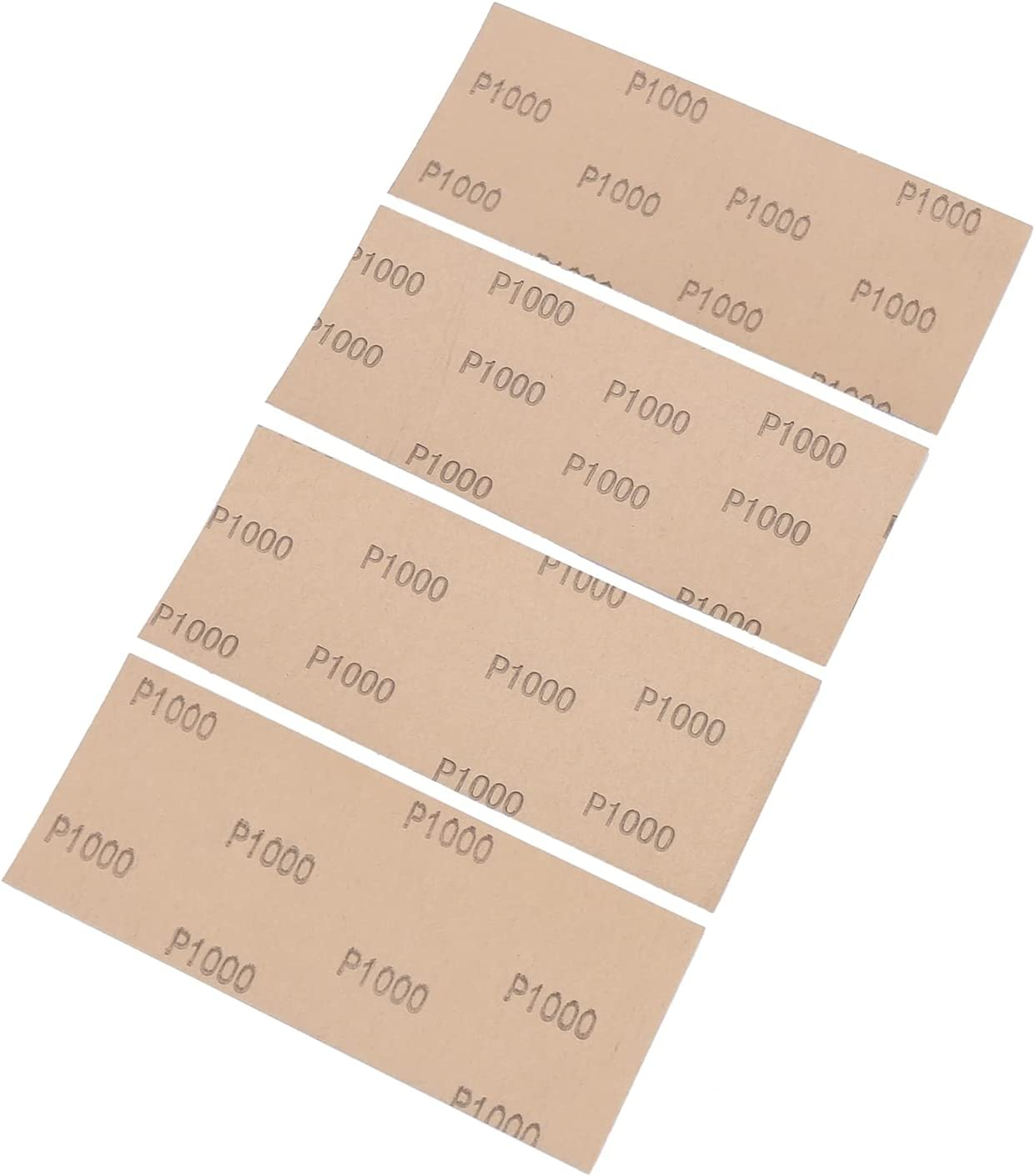 Micvtve 20Pcs Wet Dry Sandpaper, High Grit 1000/2000/3000/5000/7000 Sandpaper Sheets Assortment for Wood Metal Polishing Automotive Sanding, 9 X 3.6 Inch