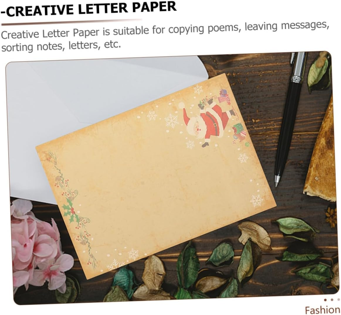 72 Sheets Khaki Kraft Letter Paper for Lyrics and Seasonal Letter Writing image number 4