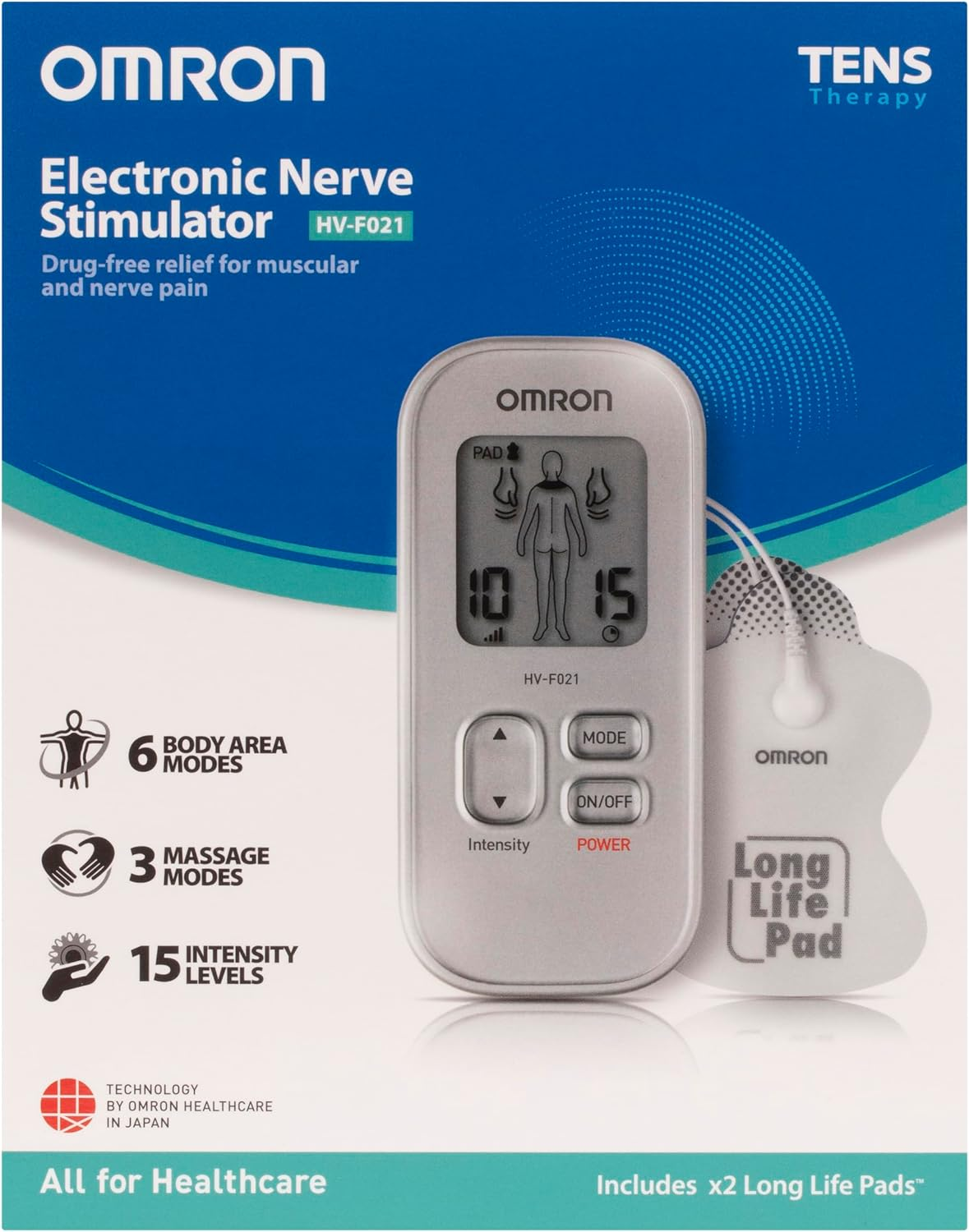 Omron HV-F021 Electronic Nerve Stimulator image number 4