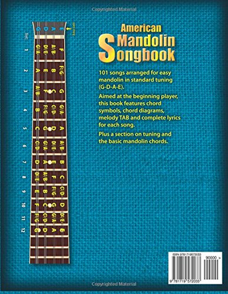 American Mandolin Songbook: 101 All Time Favorites