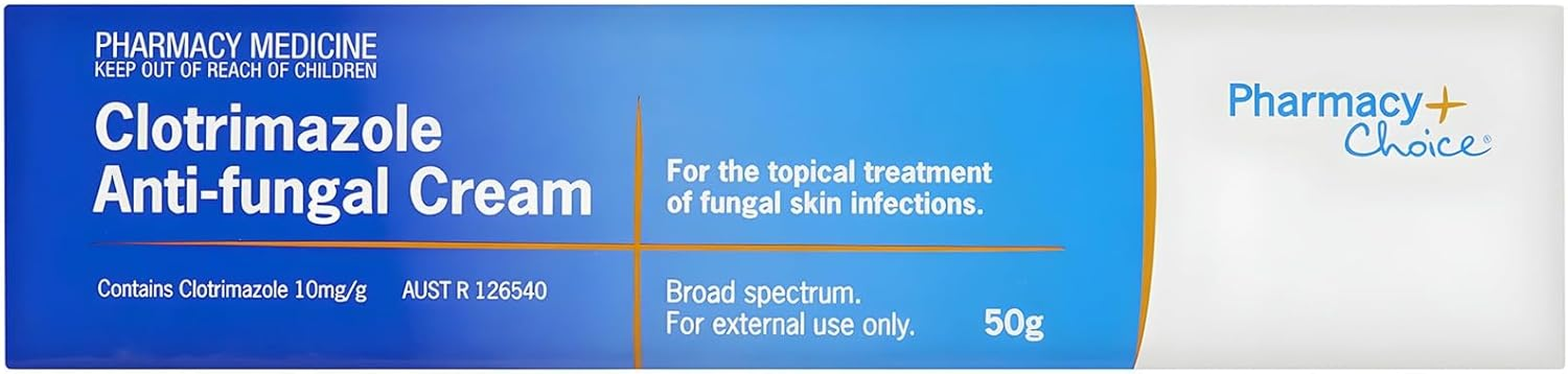 Pharmacy Choice Clotrimazole Antifungal Cream 50 G