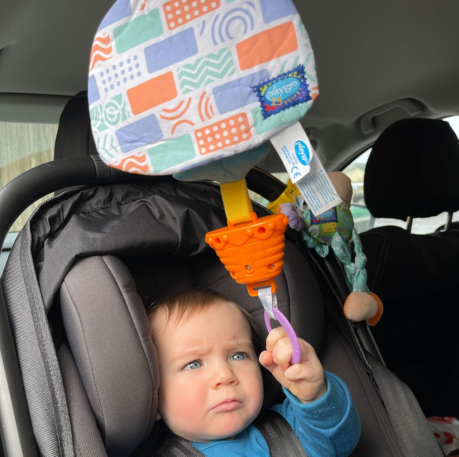 Playgro Polar Pals Musical Pullstring Bear Toy image number 4